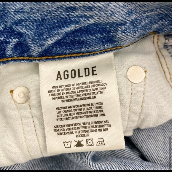 Agolde Riley High Rise Jeans - Picture 6 of 7